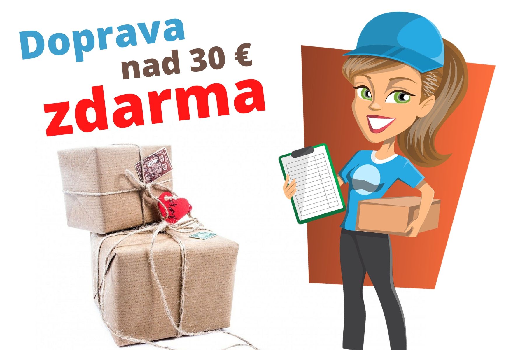 doprava nad 30 € zdarma